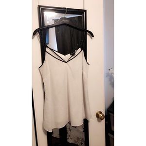 Gorgeous polka dot City Chic tank